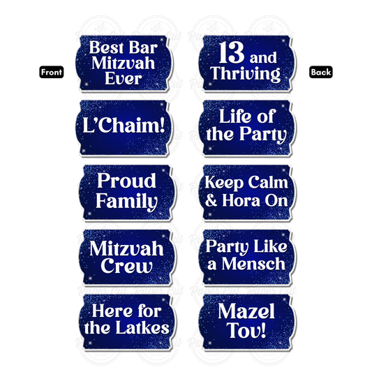 Bar Mitzvah Props Bundle