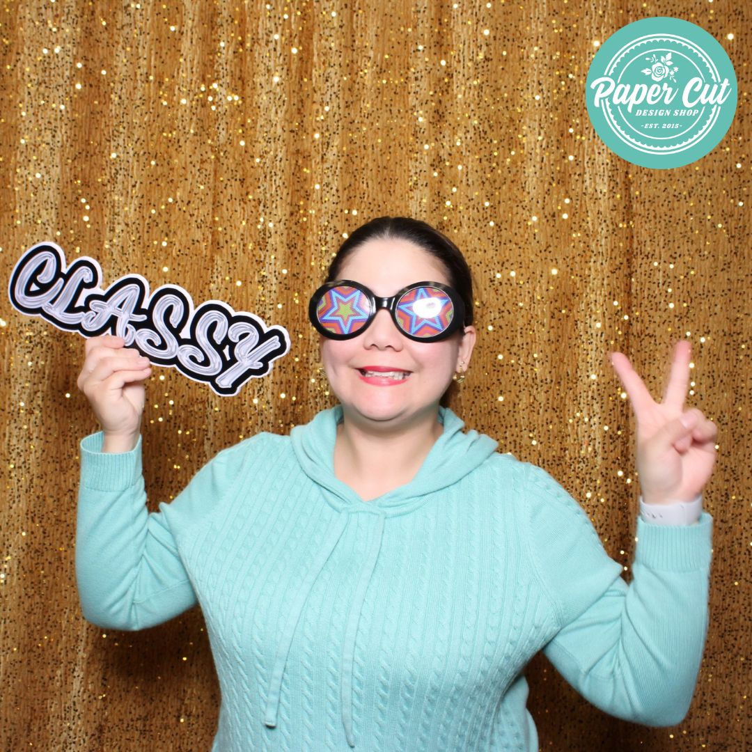 Deluxe Sequins Backdrop Cloth Gold Color with Rod Pocket 10ft wide x 8ft height