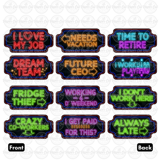 Corporate Neon Prop Bundle