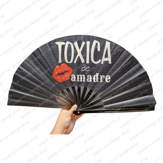 OVERSIZED Hand Fan - Toxica de Amadre