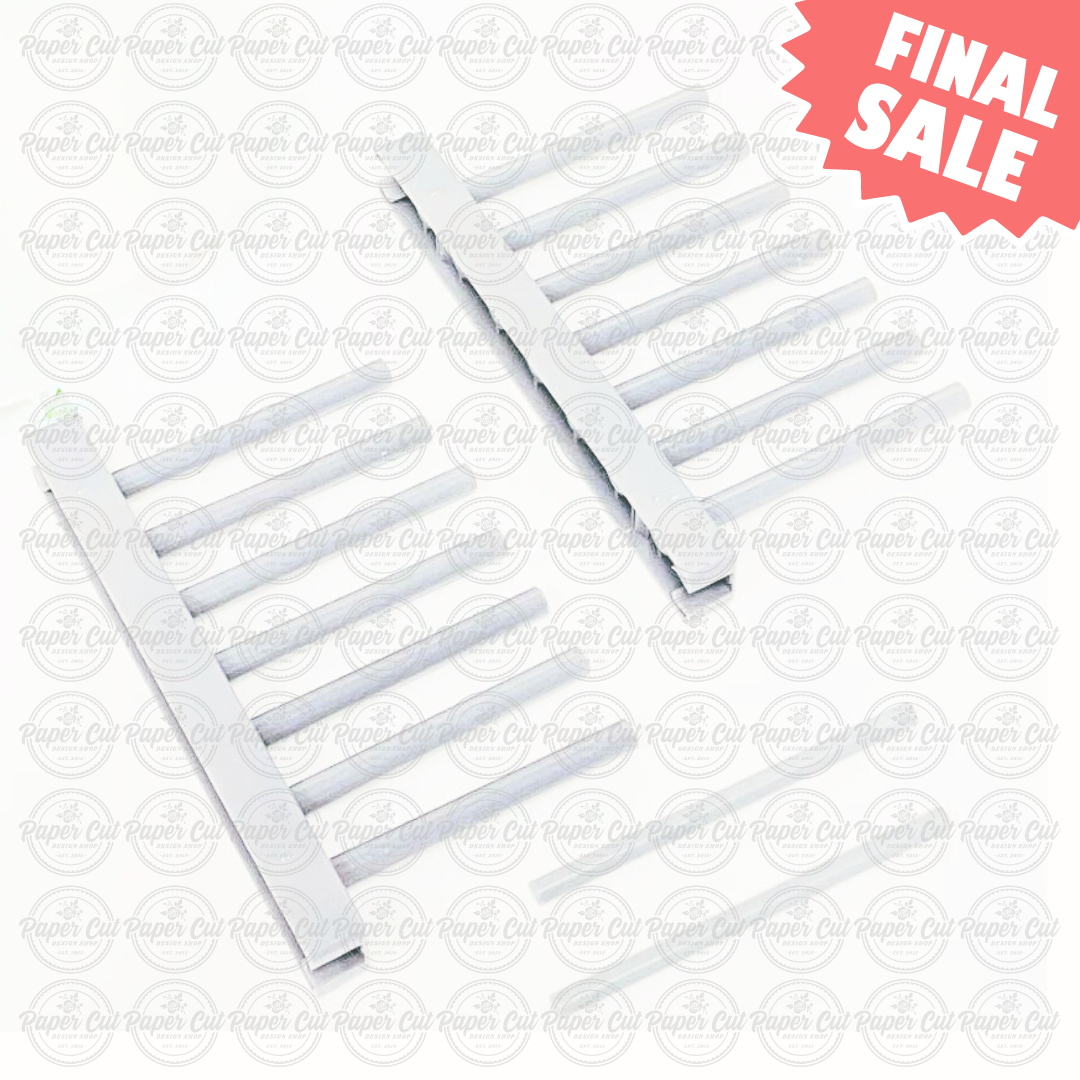 FINAL SALE - Prop Signs Holder Plastic - WHITE
