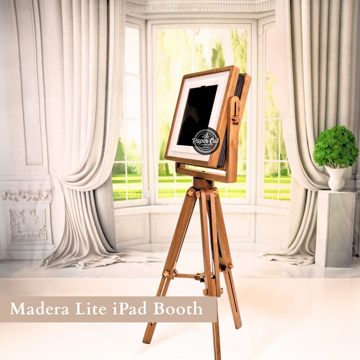 Madera Lite iPad Booth Shell Only - D.I.Y. Package