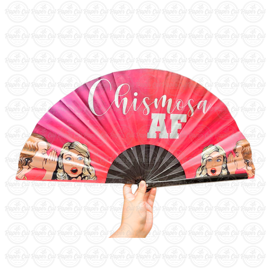 OVERSIZED Hand Fan - Chismosa AF