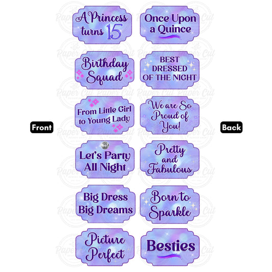 15th Birthday Props Bundle