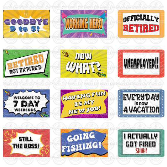 Retirement Prop Bundle