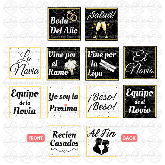 Glam Spanish Wedding  Prop Bundle