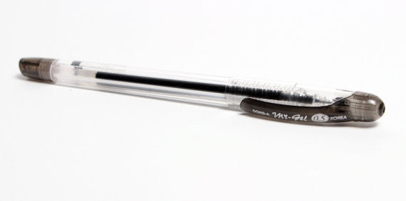 Black Gel Pen - 3 PCS