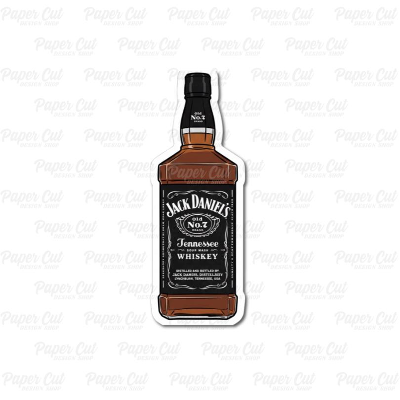 Oversized Dark Whisky Bottle Single Prop