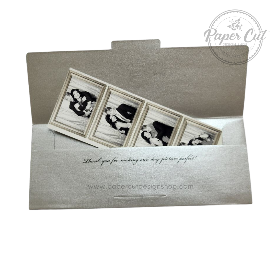 2x6 Envelope Photo Strip Holder - Photo Booth Favors