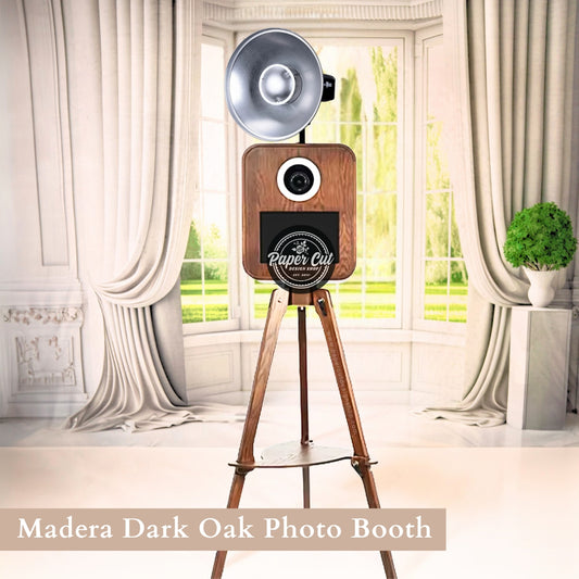 Madera Dark OAK DSLR Photo Booth - Starter Package
