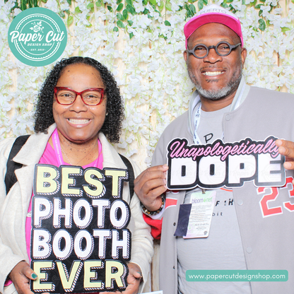 Best Photo Booth Ever Photo Booth Props Single Side Print