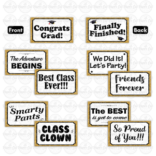 OVERSIZED Graduation School Prop Bundle