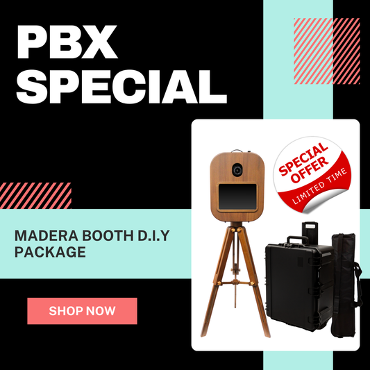 PBX SHOW SPECIAL! Madera Photo Booth D.I.Y (Do it Yourself) Package