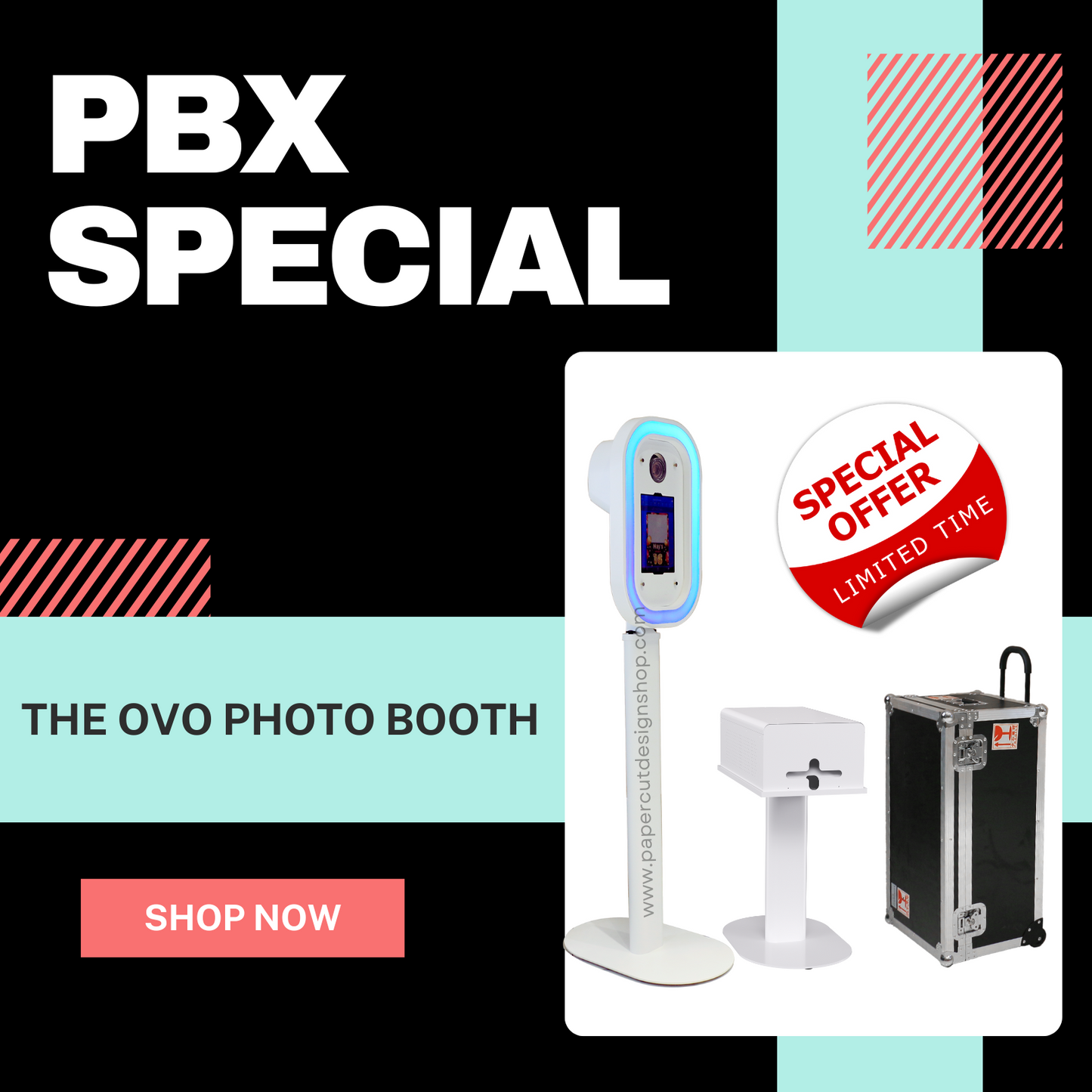 PBX SHOW SPECIAL The Ovo Photo Booth DIY Package