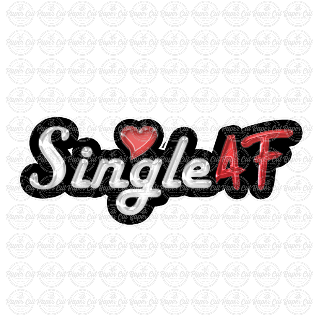 Single AF Photo Booth Props Single Side Print – Paper Cut Design Shop