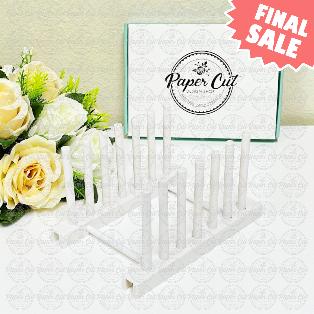 FINAL SALE - Prop Signs Holder Plastic - WHITE