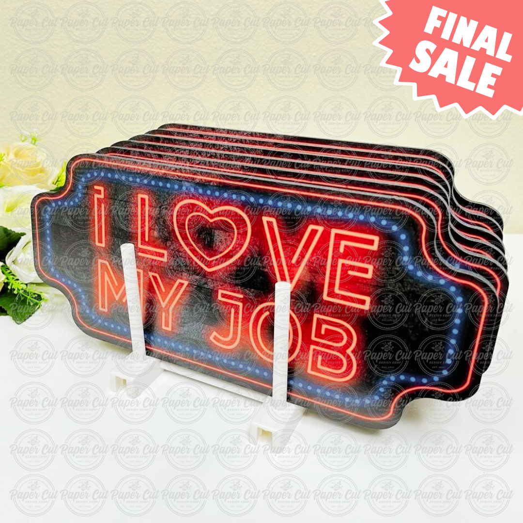 FINAL SALE - Prop Signs Holder Plastic - WHITE