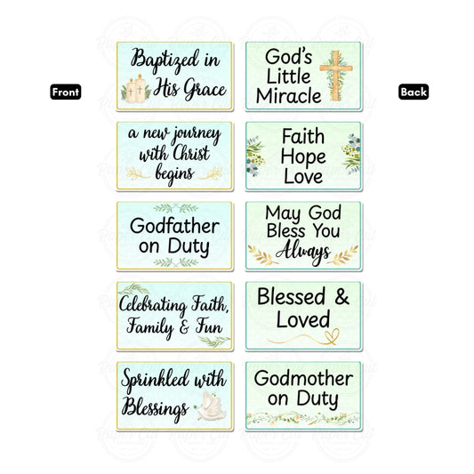 Baptism Props Bundle