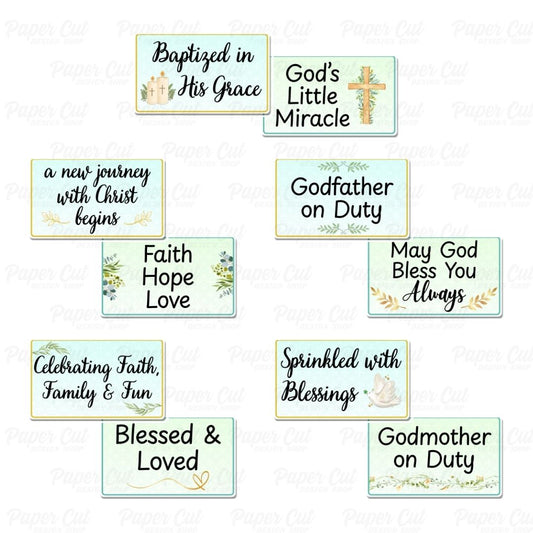 Baptism Props Bundle