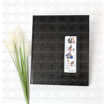 2x6 BLACK Slip-in Album with Keepsake Box