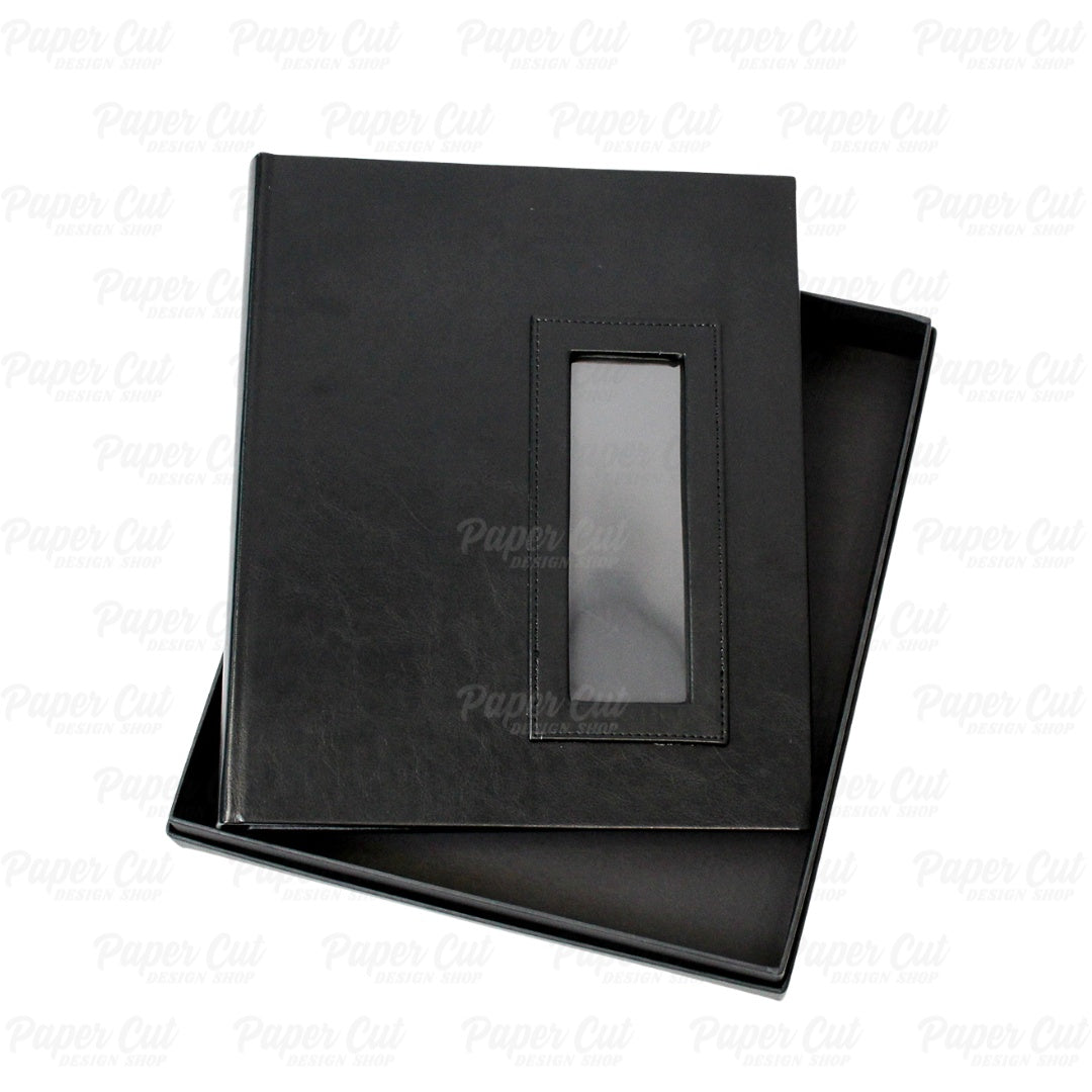 2x6 BLACK Slip-in Album with Keepsake Box – Paper Cut Design Shop