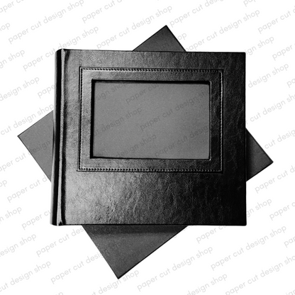 Bulk (Pack of 5PCS) BLACK Slip-in 4x6 Photos Box Included