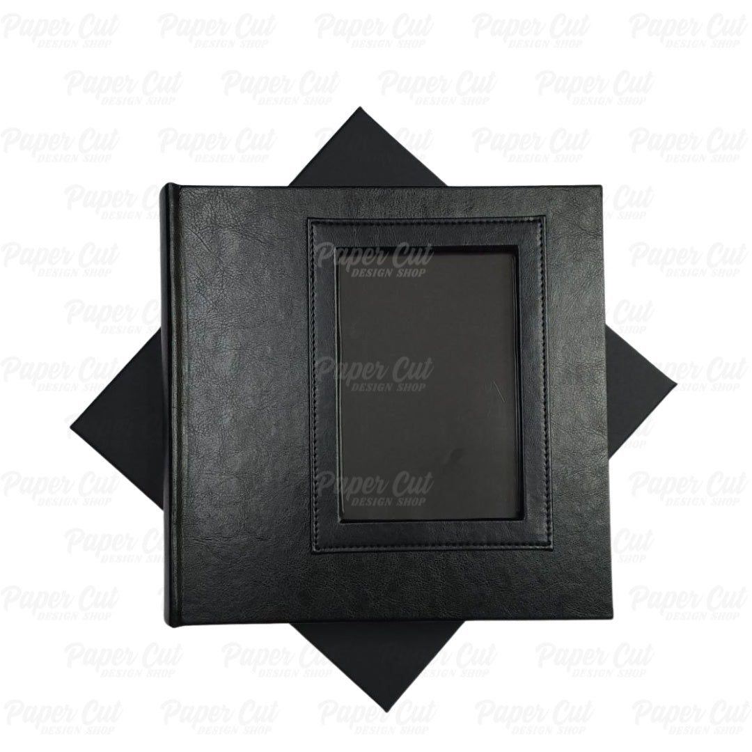 Bulk (Pack of 10 PCS) BLACK VERTICAL 4x6 Slip-in Photo Booth Album with Box Included (Copy)