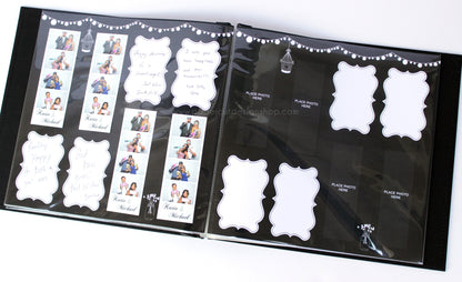 Pre-order 100 sheets - Rustic Chalkboard Design Scrapbook Pages 2x6