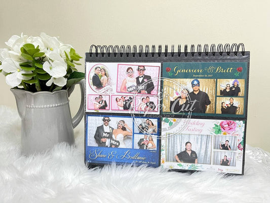 Bulk (Pack of 20 PCS) Photo Table-top Display Spiral Ring Bind Album for 4x6 inches Photos Black