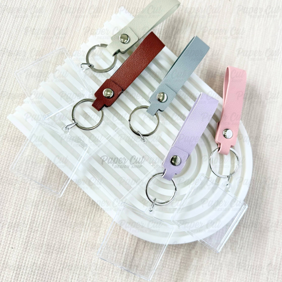 Square Acrylic Photo Keychains Only (Pre-Assembled) 50pcs