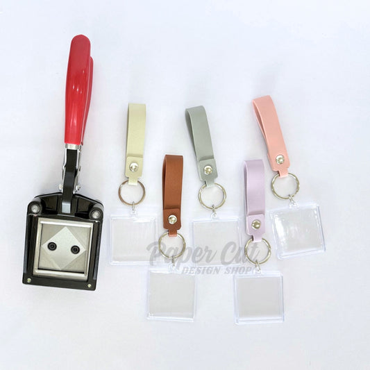 Keychain Station Kit (Square Acrylic)