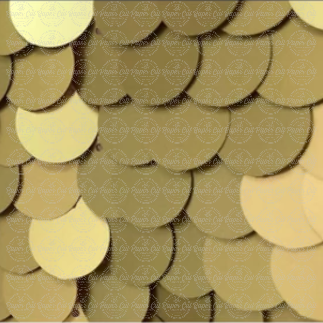 Large Sequins Backdrop - Gold