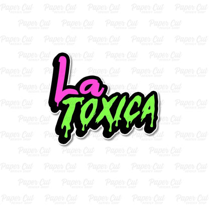 La Toxica Photo Booth Props Single Side Prop