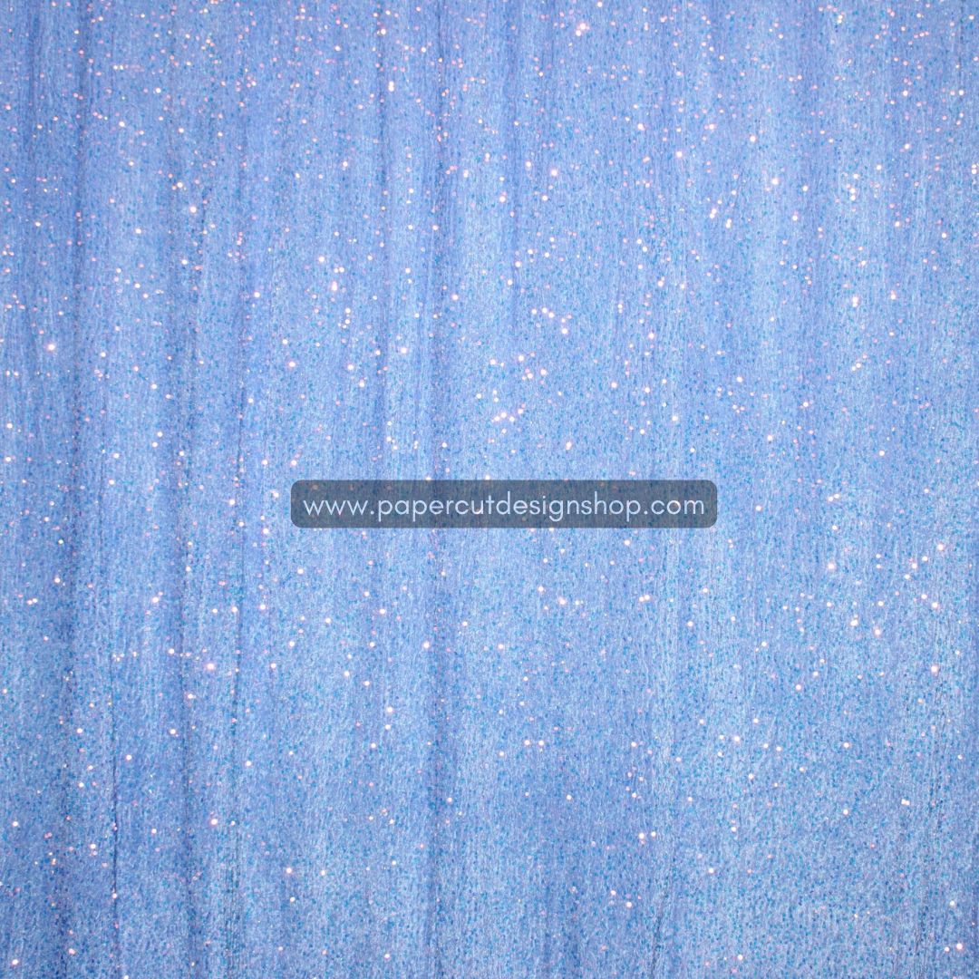 Deluxe Sequins Backdrop Cloth Light Blue Unicorn Color with Rod Pocket 10ft wide x 8ft height