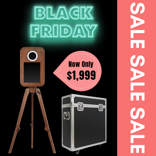 BLACK FRIDAY SPECIAL! Madera OAK iPad Photo Booth (Shell and Flight Case Only)