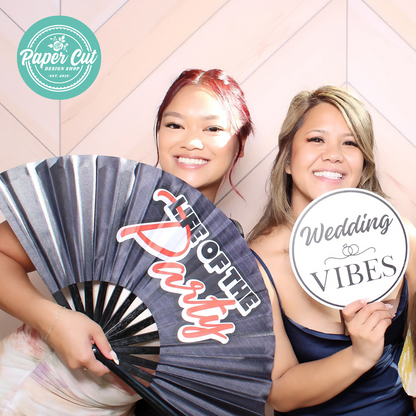 OVERSIZED Hand Fan - Life of the Party