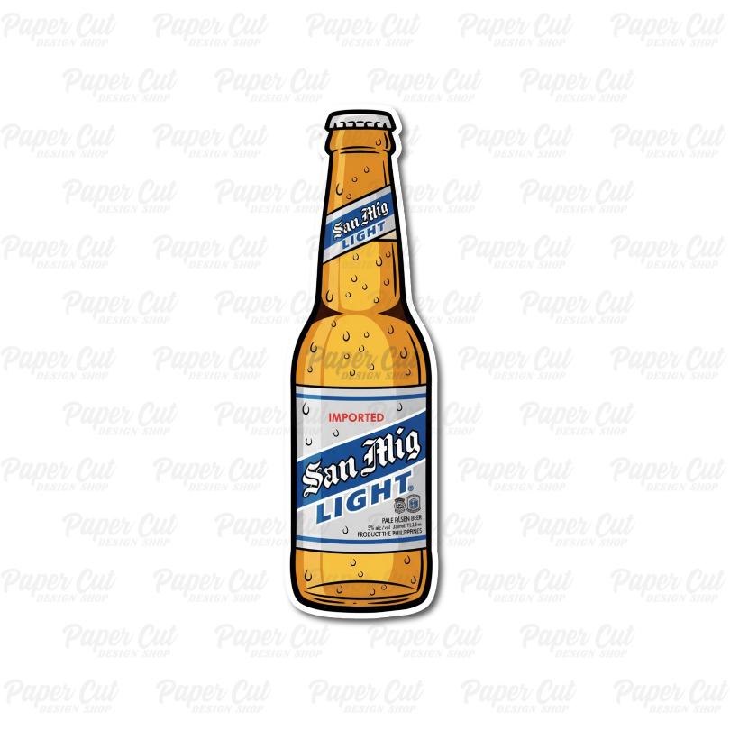 Oversized Pinoy Light Beer Bottle Single Prop