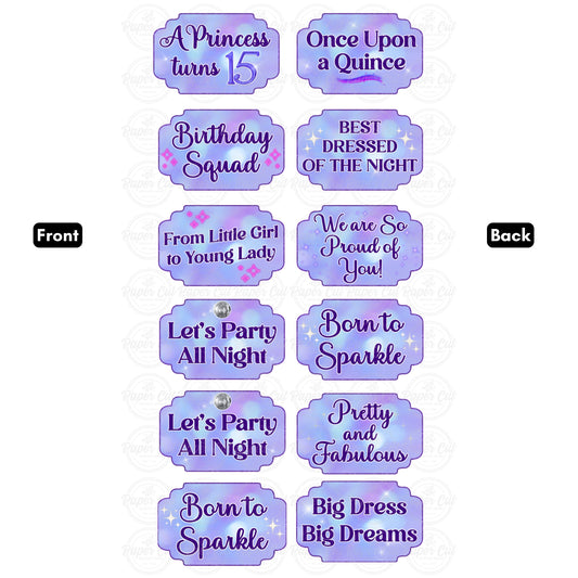NEW 15th Birthday Props Bundle