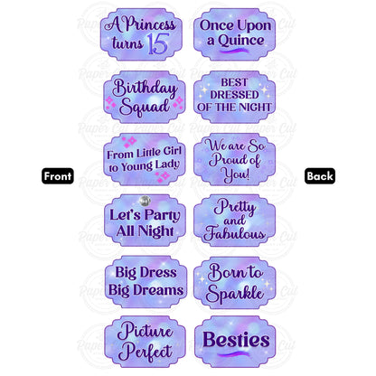 NEW 15th Birthday Props Bundle