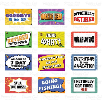 Retirement Props Bundle