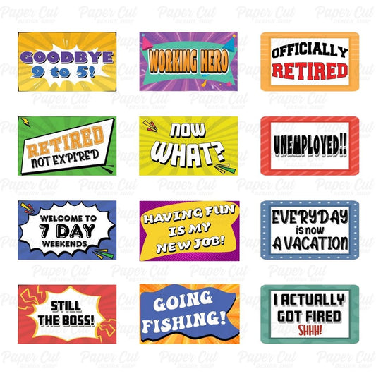 Retirement Props Bundle