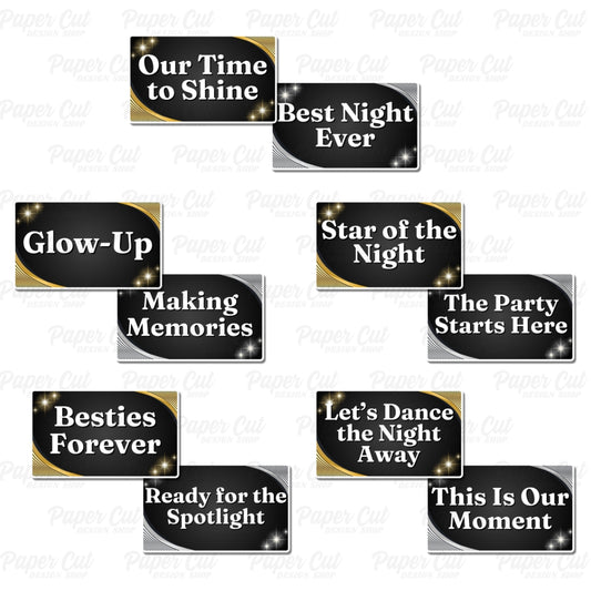 Dance Formal Night Props Bundle
