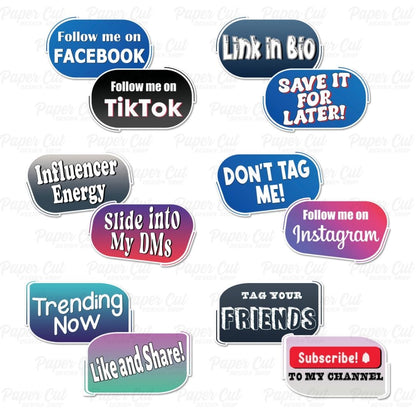 Social Media Props Bundle