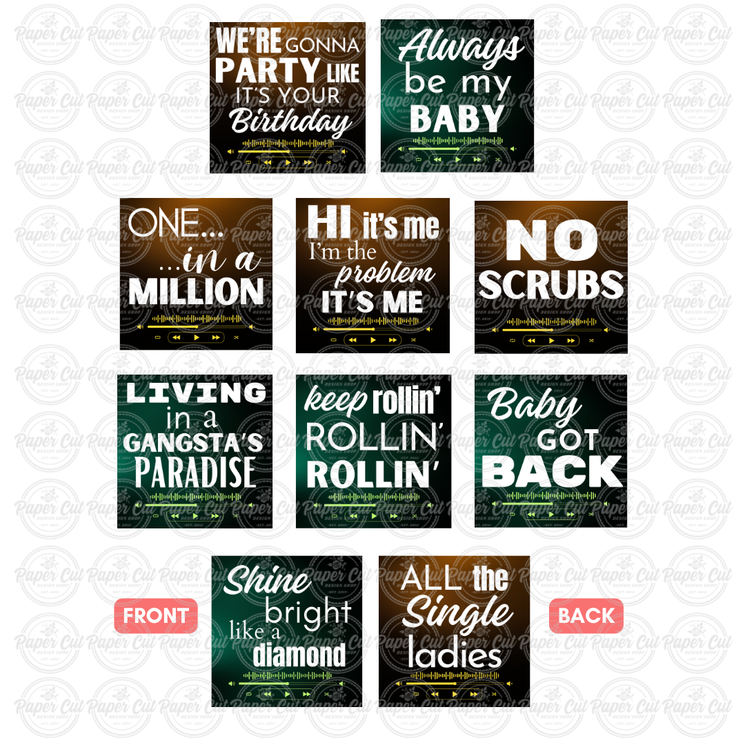 Song Prop Bundle (UPDATED SET)
