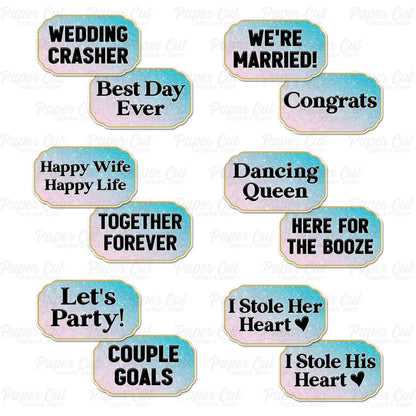 Sparkle Wedding Props Bundle