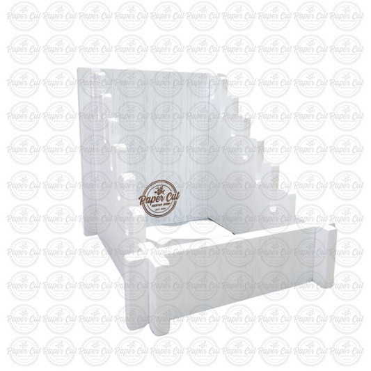 Prop Signs Holder (ladder style) - White Wood