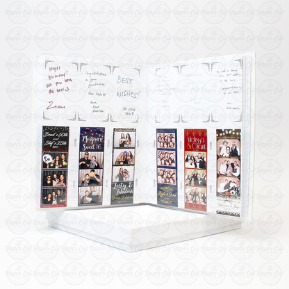 2x6 WHITE Slip-in Album with Keepsake Box