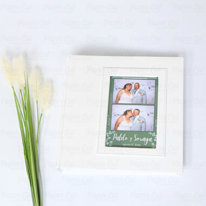 Bulk (Pack of 5 PCS) WHITE VERTICAL 4x6 Slip-in Photo Booth Album with Box Included (Copy)