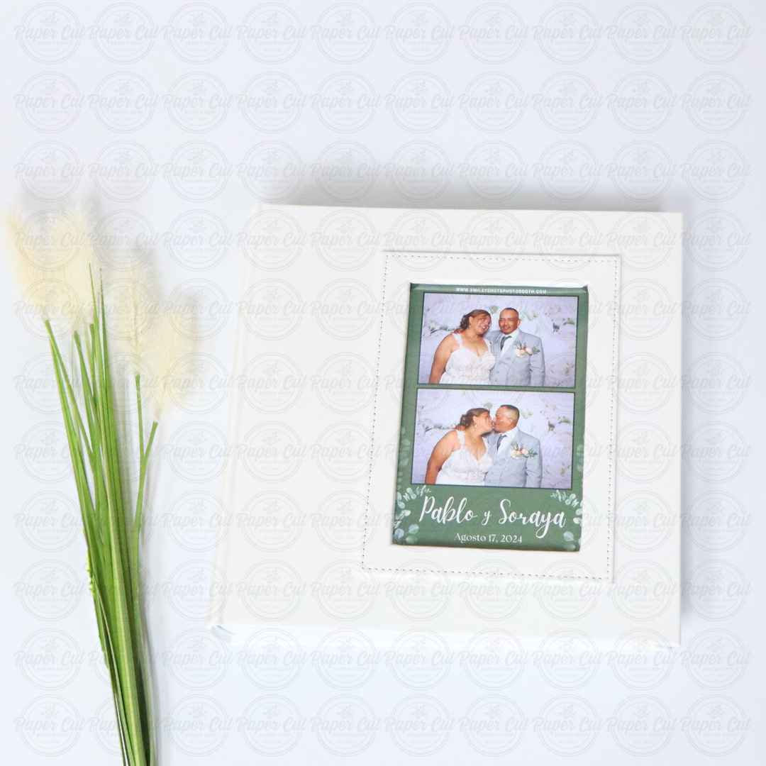 4x6 VERTICAL WHITE Slip-in Album with Keepsake Box