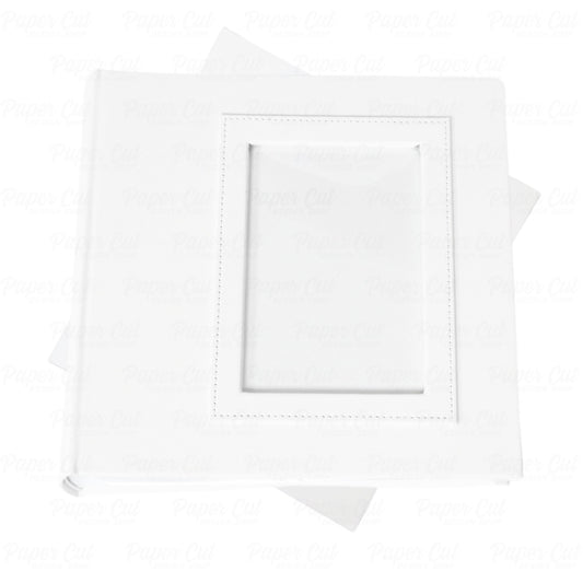Bulk (Pack of 5 PCS) WHITE VERTICAL 4x6 Slip-in Photo Booth Album with Box Included (Copy)